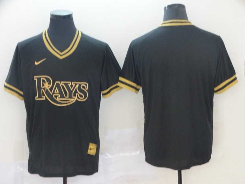 Rays Blank Black Gold Nike Cooperstown Collection Legend V Neck Jersey,We sell and wholesale Rays Blank Black Gold Nike Cooperstown Collection Legend V Neck Jersey on line form chian!